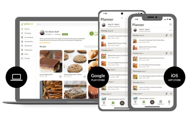 Meal Plans Accessible from Your Phone or Computer
