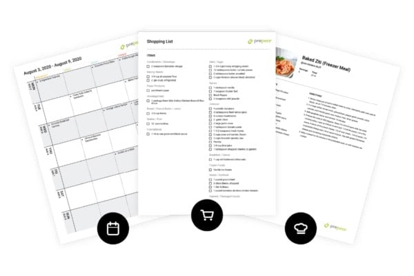 Printable Meal Plans