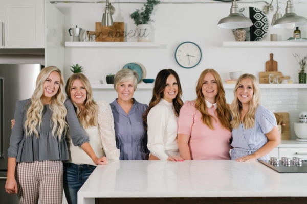 Kendra, Kristen, Cyd, Camille, Stephanie, and Lauren of Six Sisters' Stuff and The Kitchen Counter Podcast