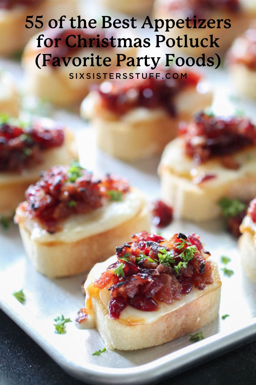 55 of the Best Appetizers for Christmas Potluck (Favorite Party Foods)