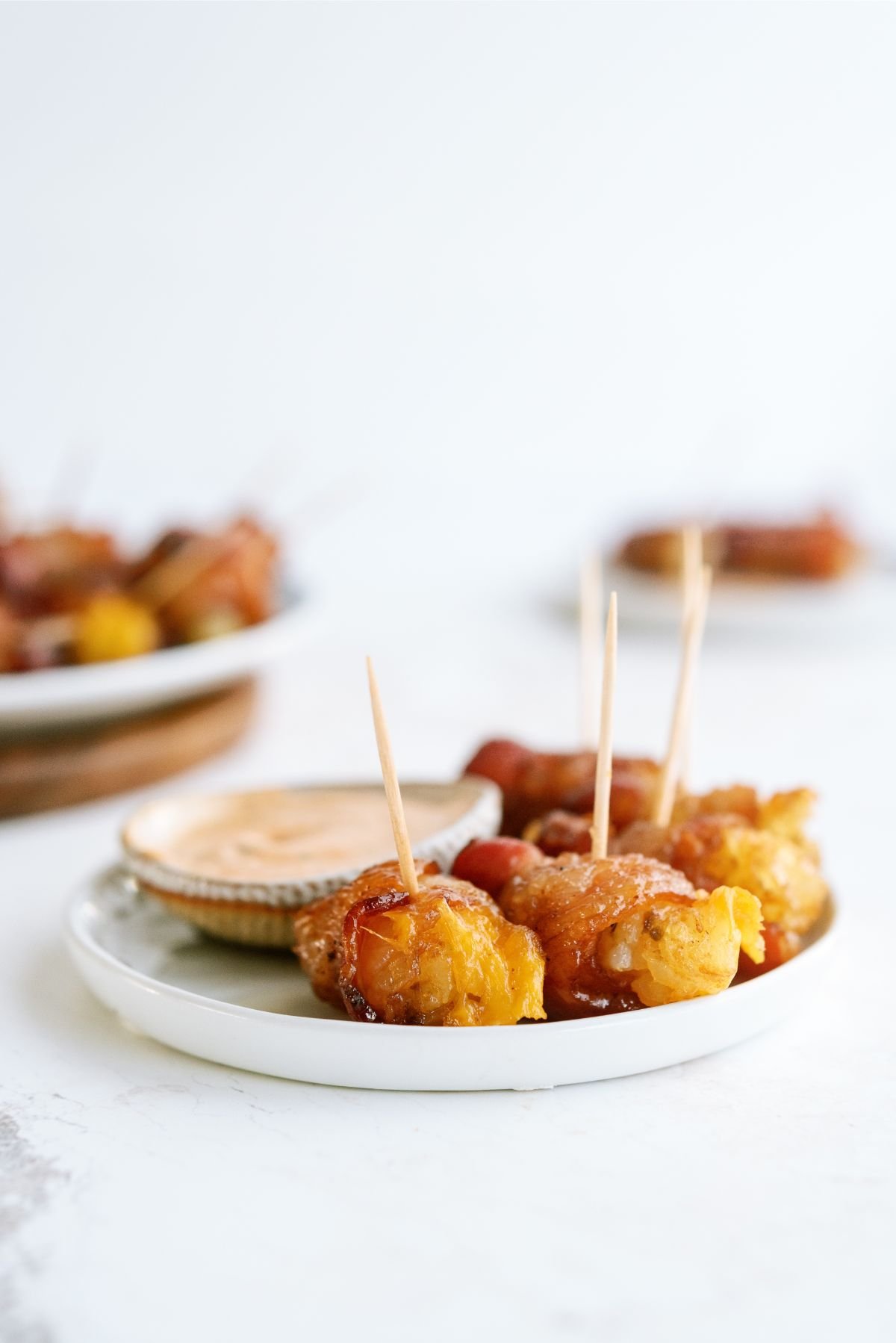 Bacon Wrapped Tater Tots with Cheese Recipe
