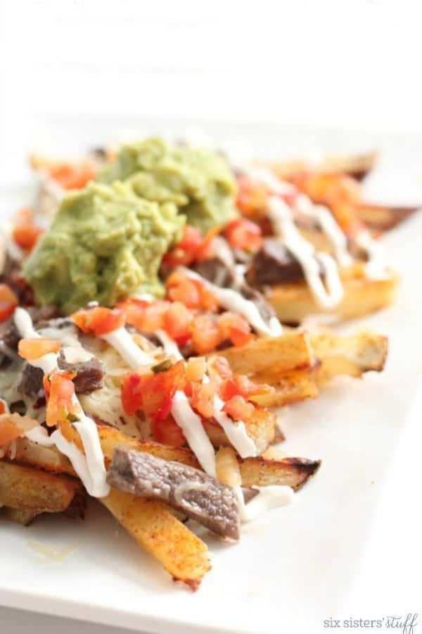 Baked Carne Asada Fries