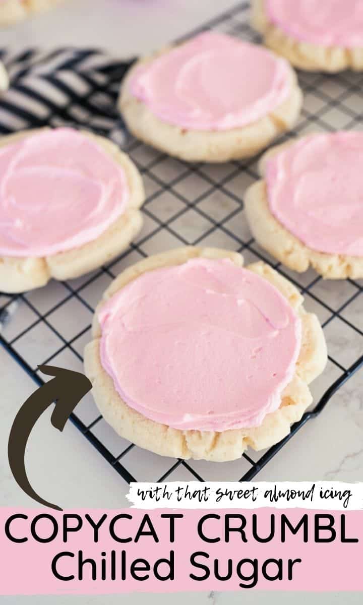 Crumbl Sugar Cookies