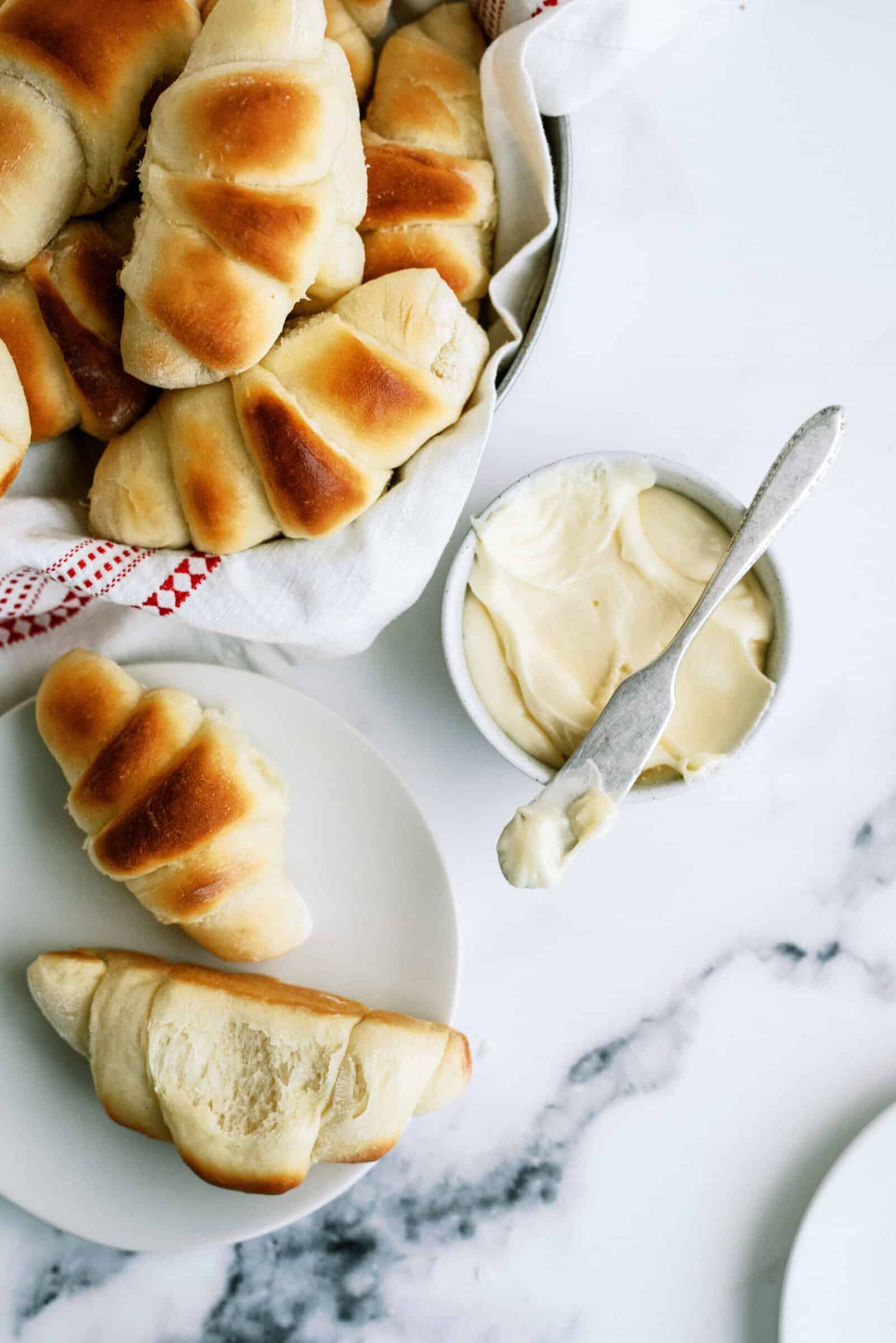Homemade Lion House Rolls Recipe (and Honey Butter)