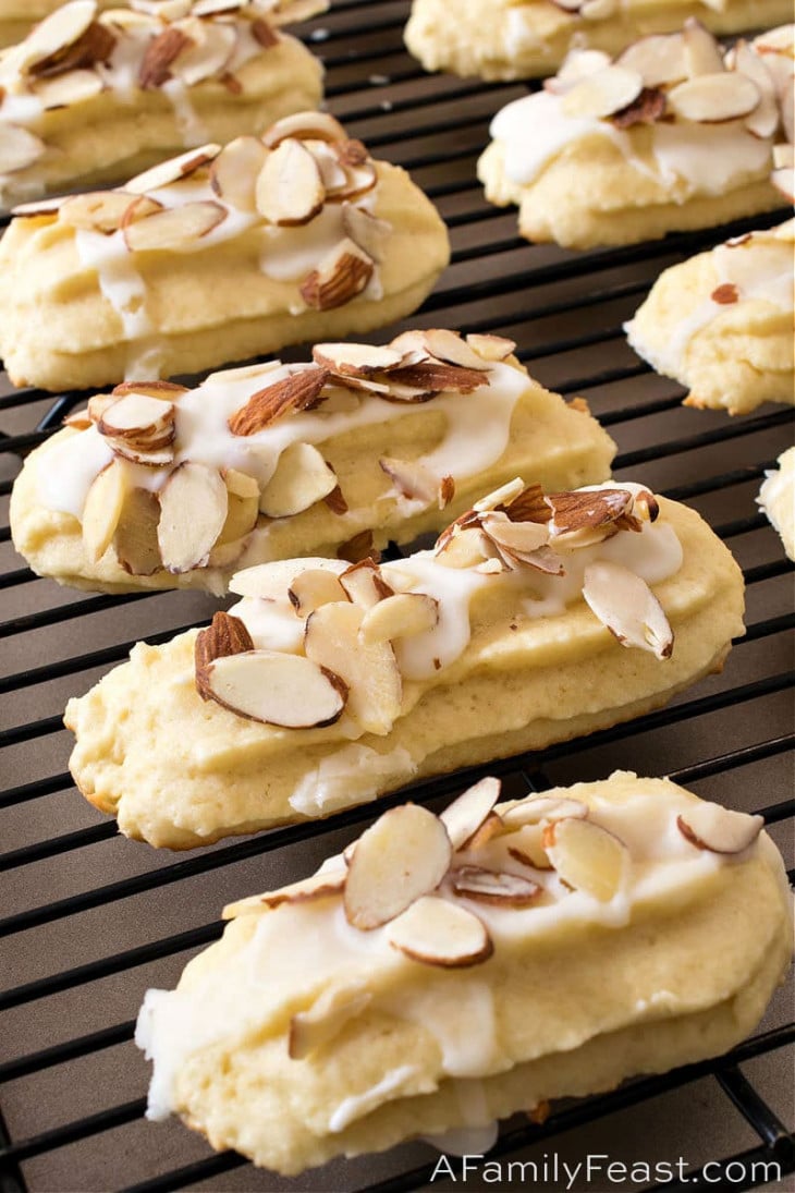 Soft Almond Sugar Cookies
