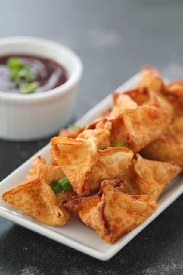 Cream Cheese Wontons
