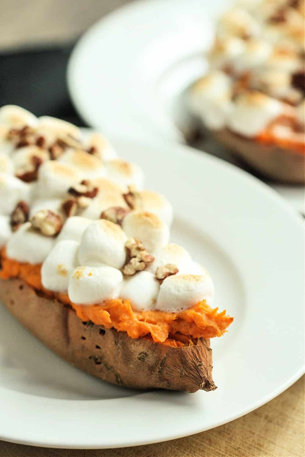 Twice Baked Sweet Potatoes