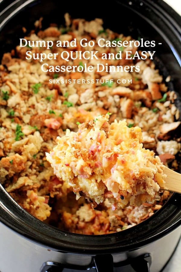 dump and go casseroles