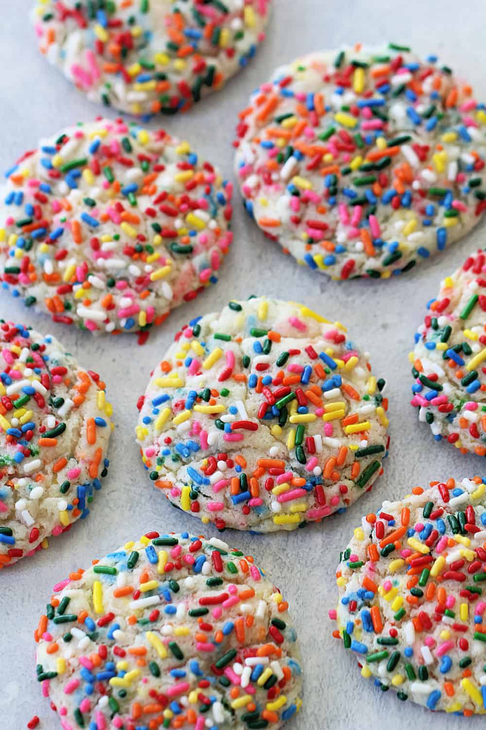 Funfetti Cake Batter Cookies