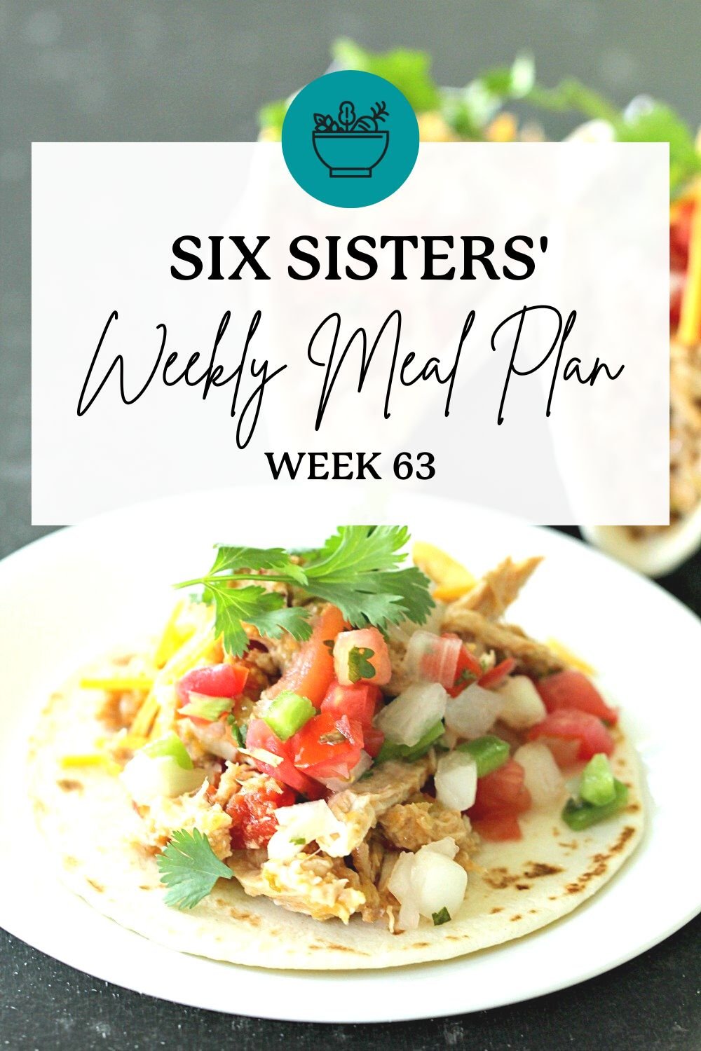 Six Sisters’ Meal Plan – Week 63