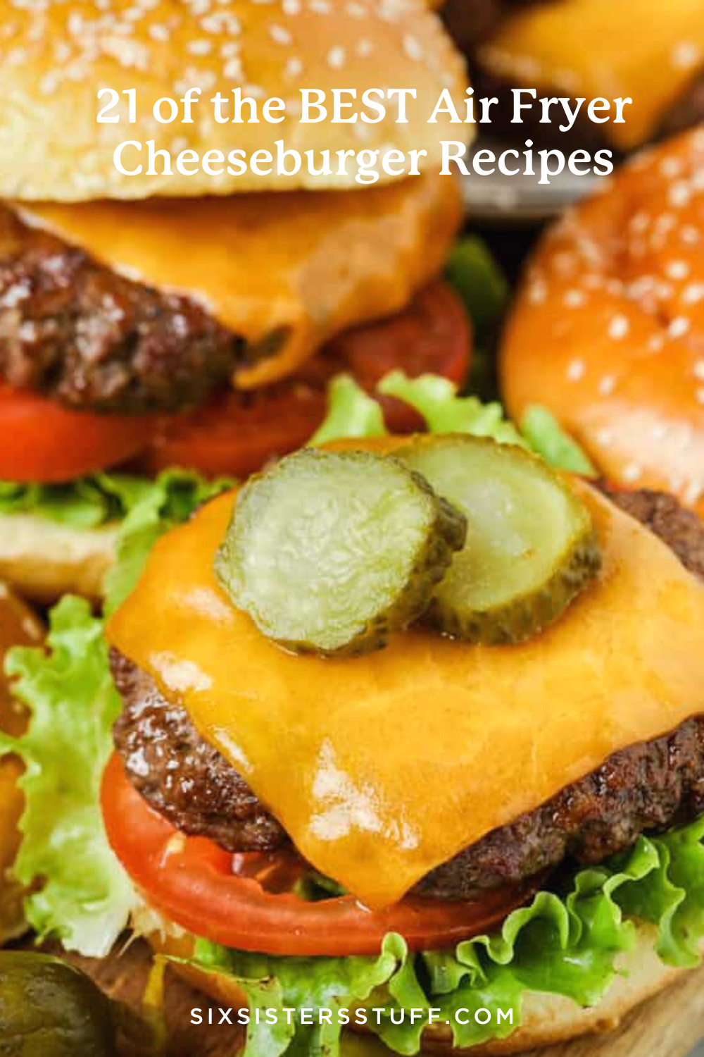 21 of the BEST Air Fryer Cheeseburger Recipes