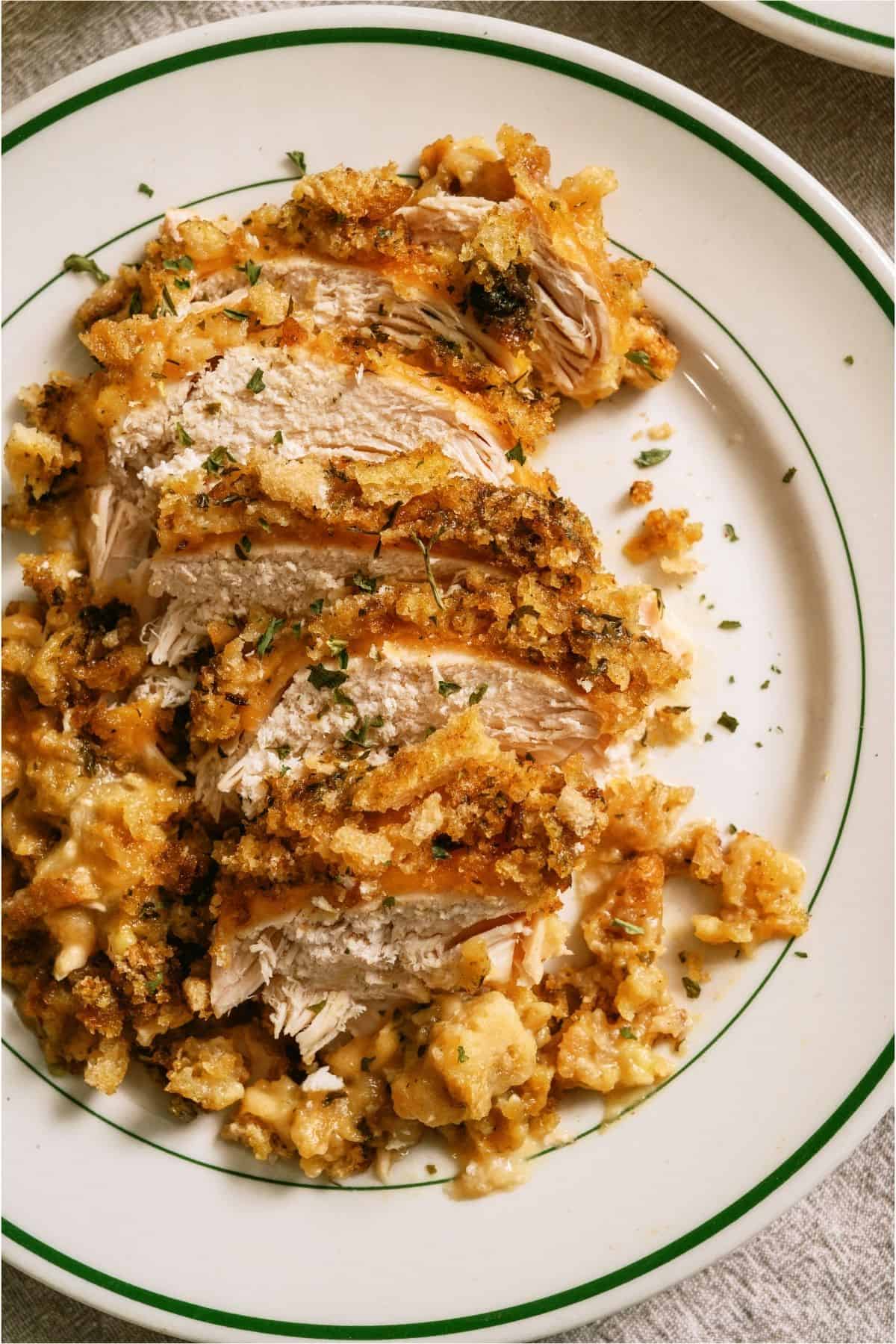 Slow Cooker Swiss Chicken Recipe (Only 6 Ingredients)