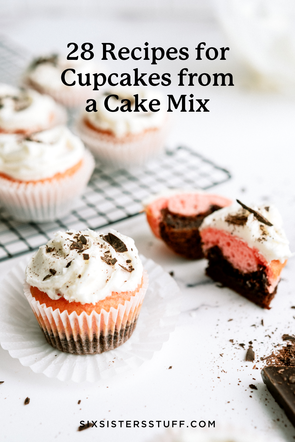 28 Recipes for Cupcakes from a Cake Mix