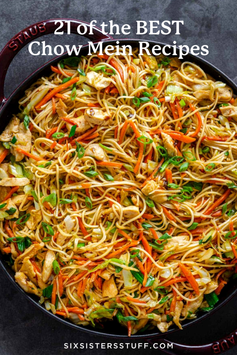 21 of the BEST Chow Mein Recipes - Six Sisters' Stuff