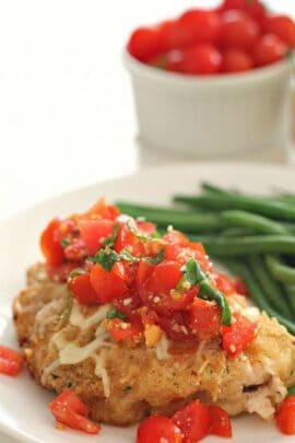 baked bruchetta chicken