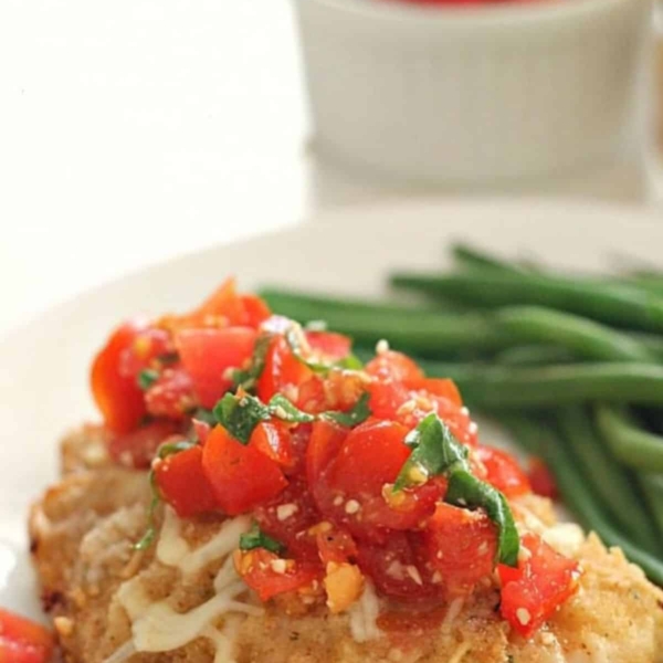 Baked Bruschetta Chicken Recipe - Six Sisters' Stuff