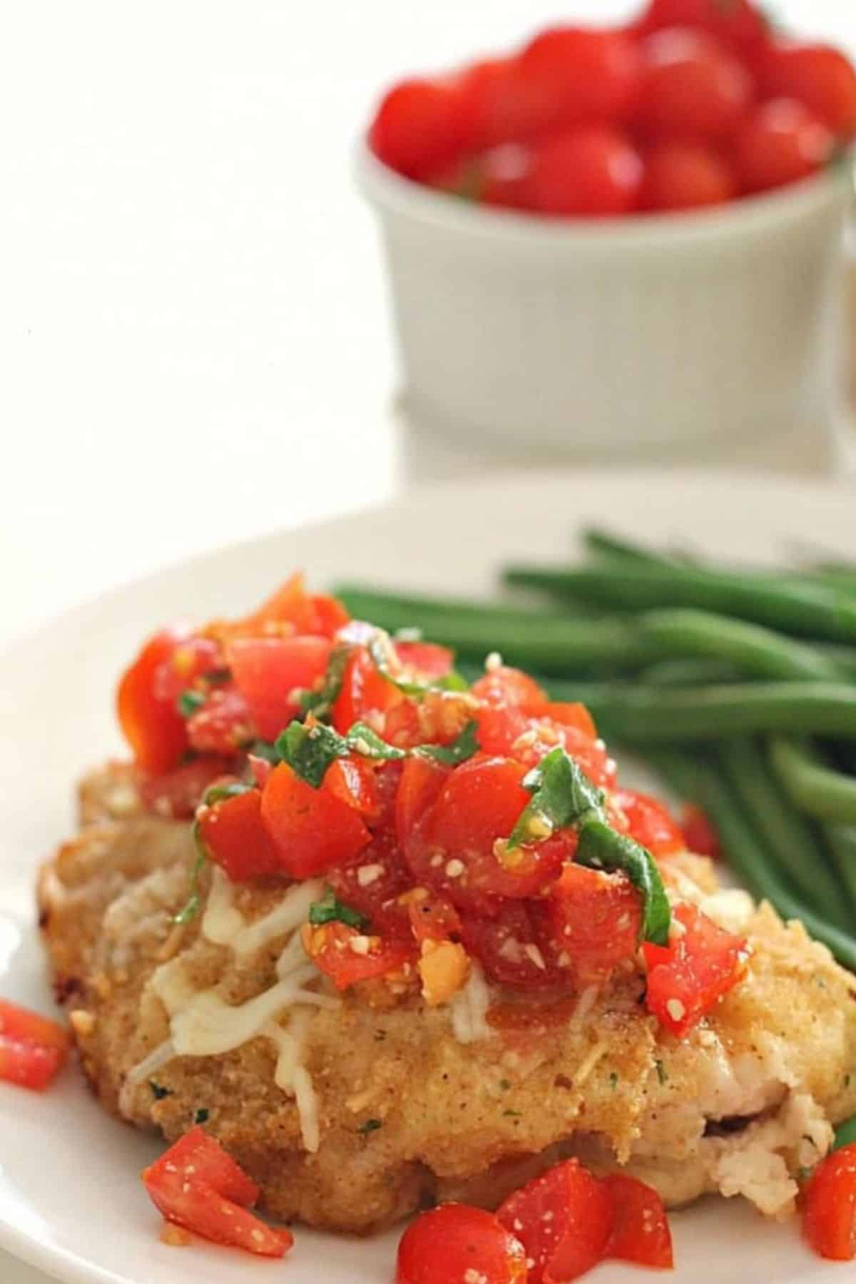 Baked Bruschetta Chicken