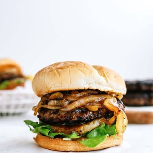 grilled teriyaki burgers