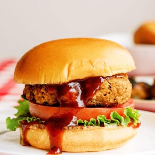juicy bbq turkey burgers