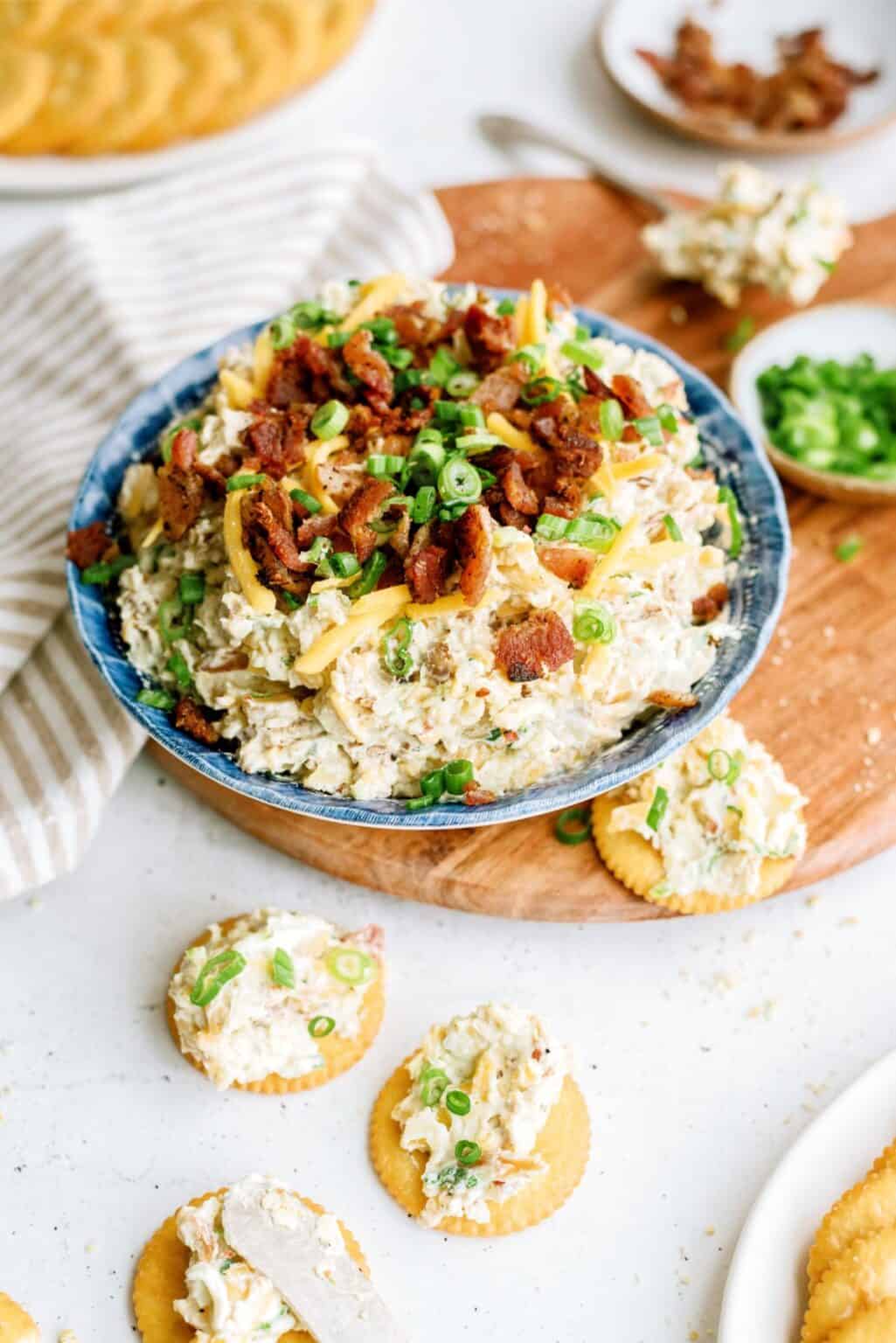 The BEST Vegetable Dill Dip Recipe