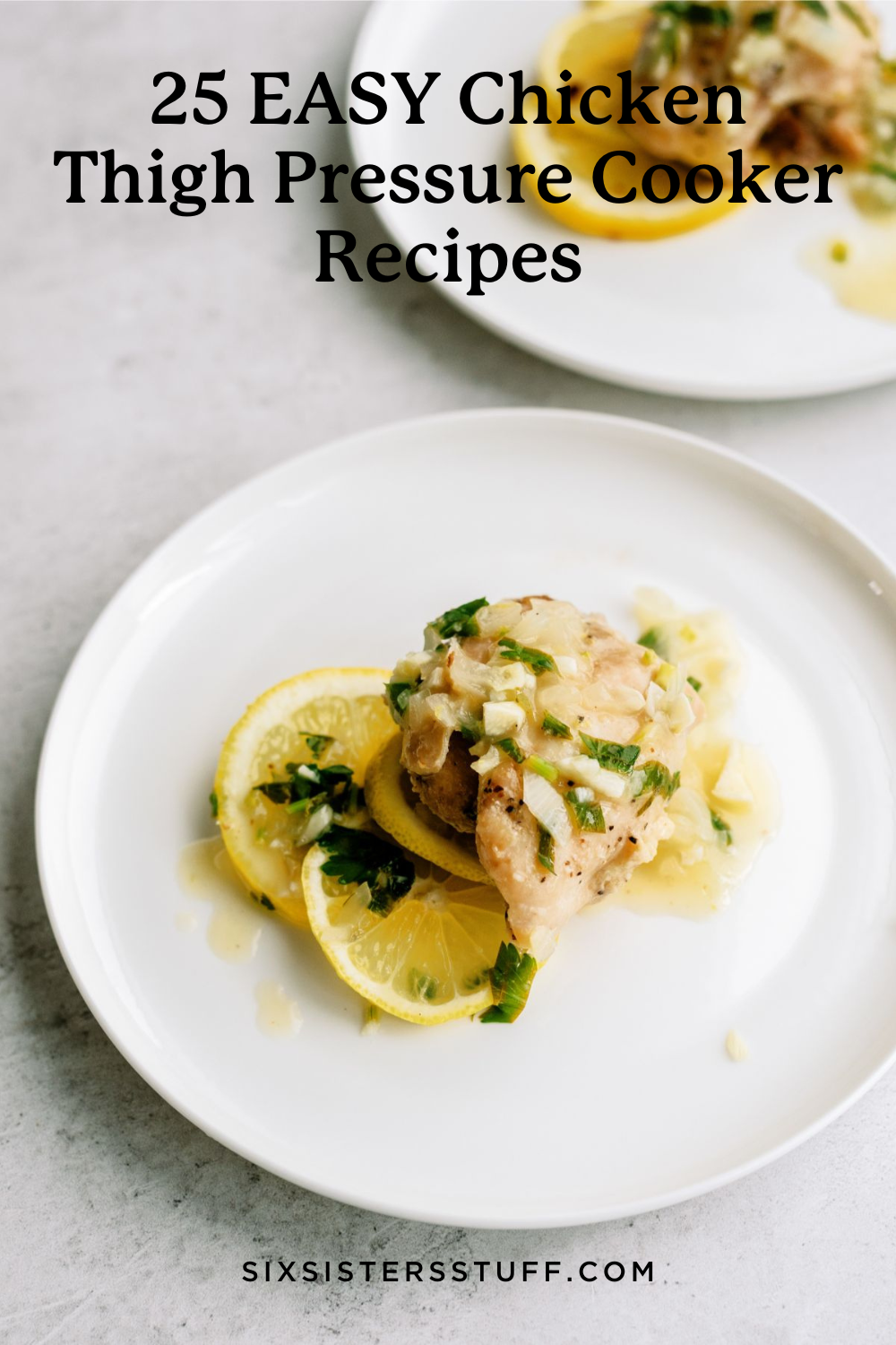 25 EASY Chicken Thigh Pressure Cooker Recipes