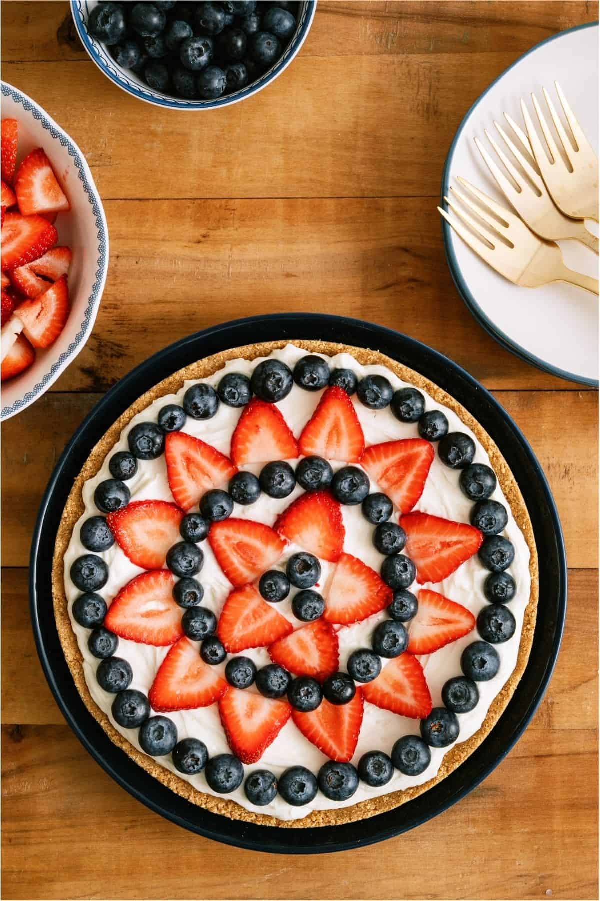 Patriotic Fruit Pizza Recipe