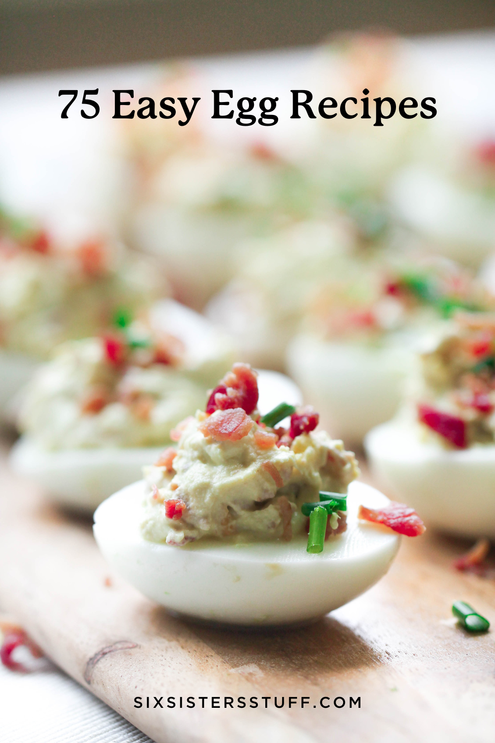 Halloween Deviled Eggs - Wholesome Yum