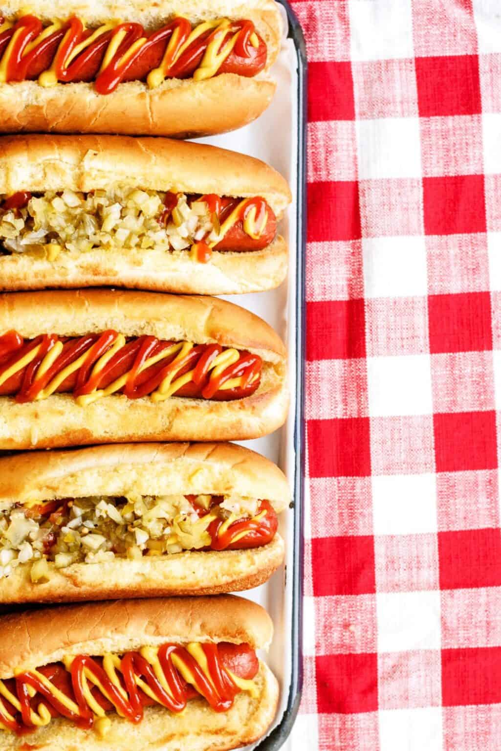 Air Fryer Hot Dogs Recipe Six Sisters' Stuff
