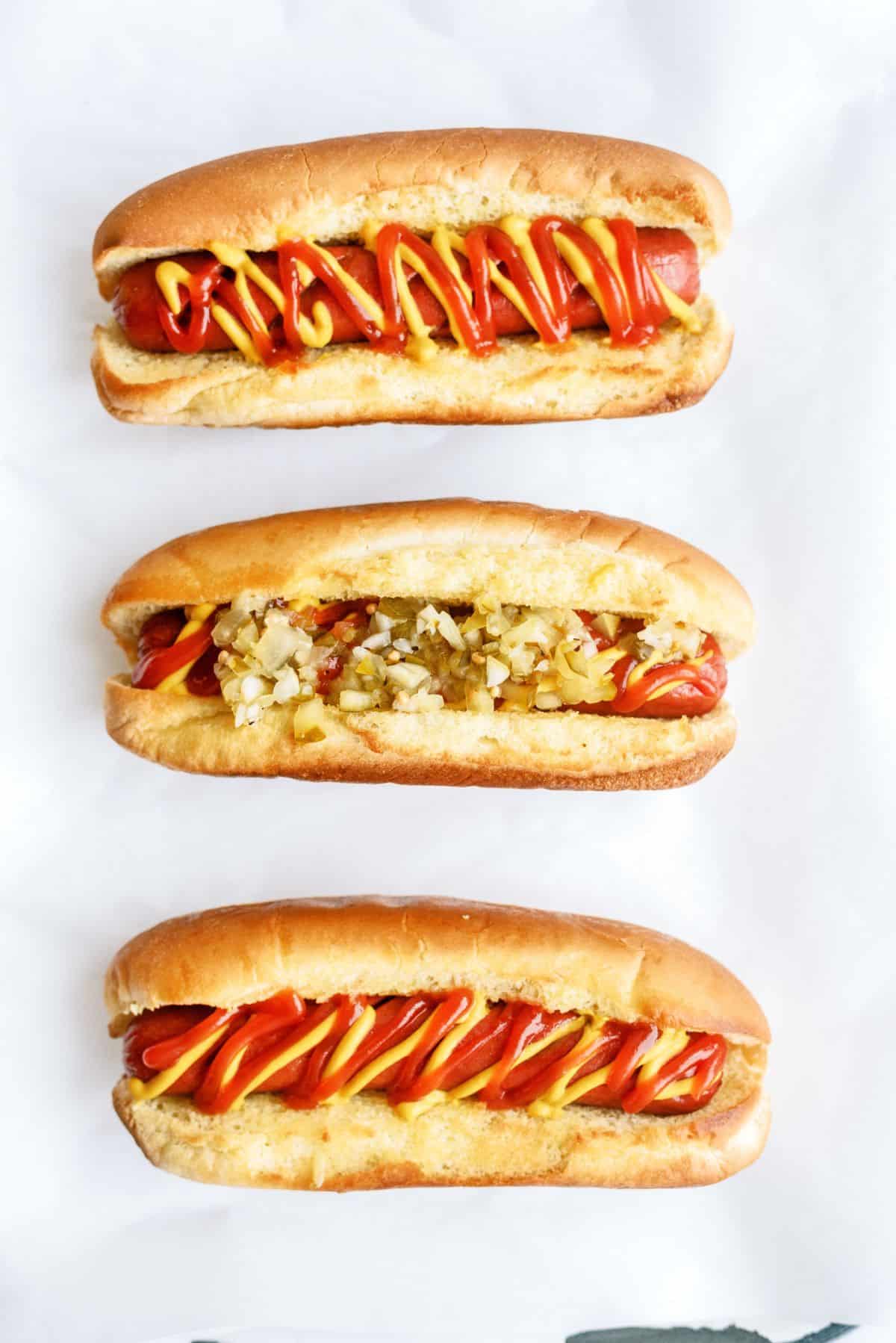 Basic Air Fryer Hot Dogs Recipe