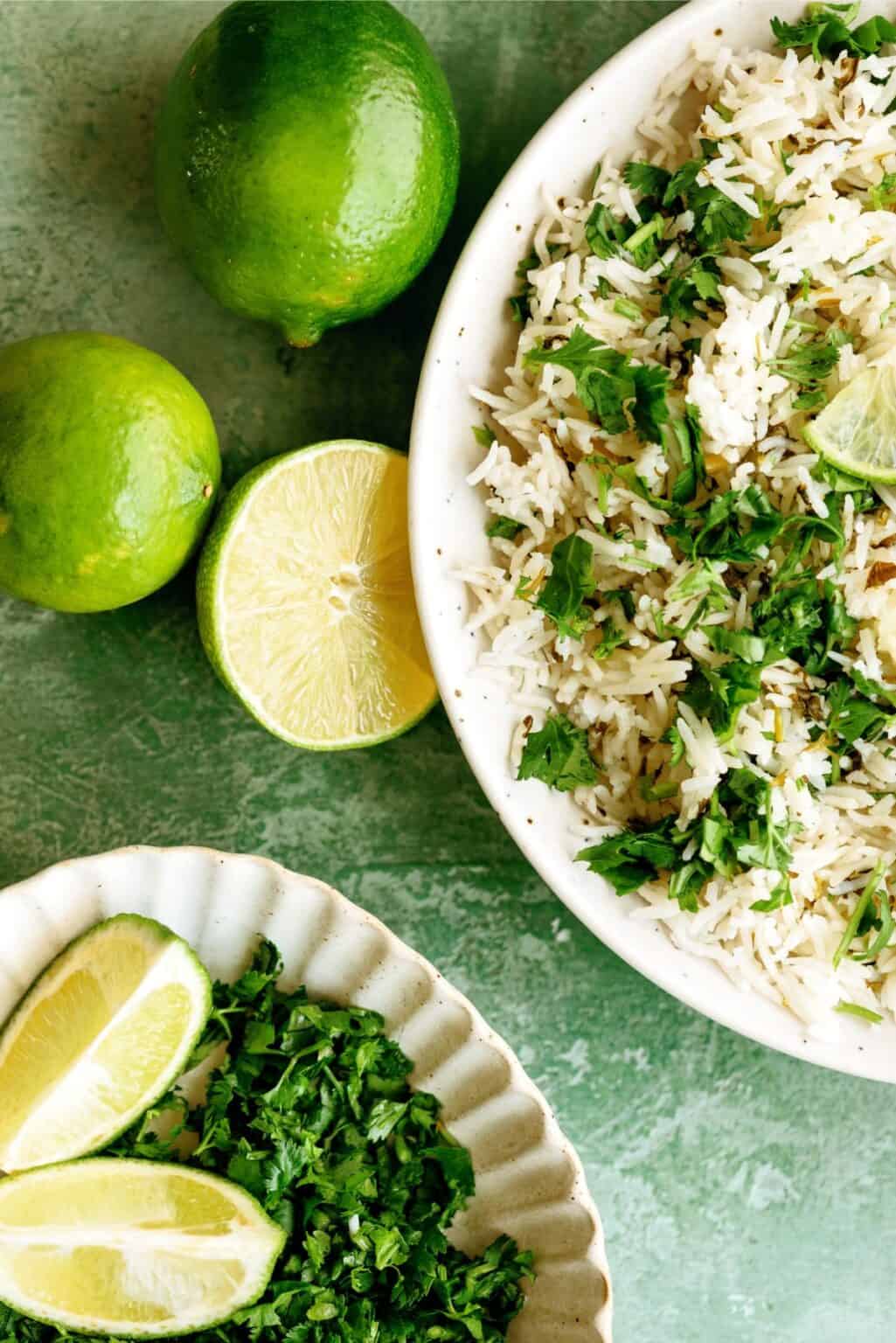 Instant Pot Cilantro Lime Rice Recipe