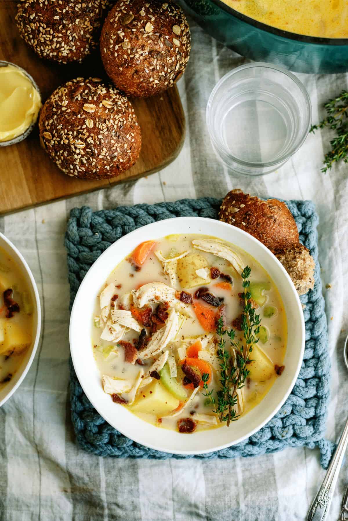 Creamy Chicken and Potato Soup