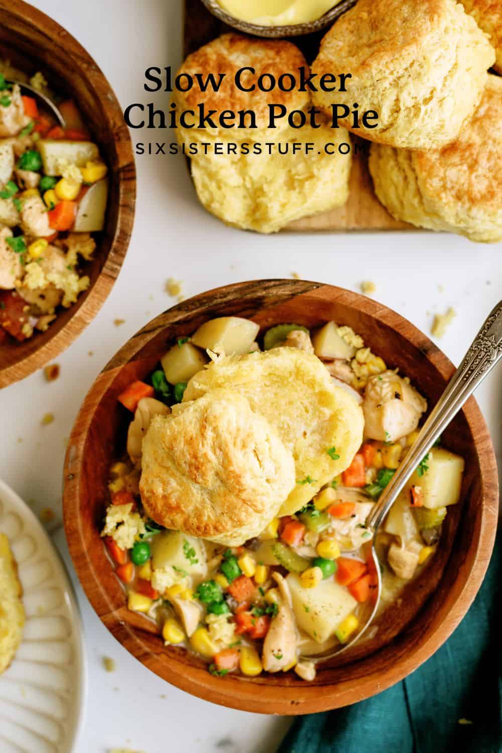 Slow Cooker Chicken Pot Pie Recipe