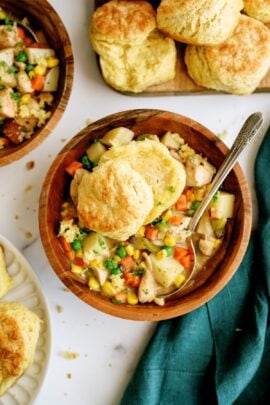 slow cooker chicken pot pie