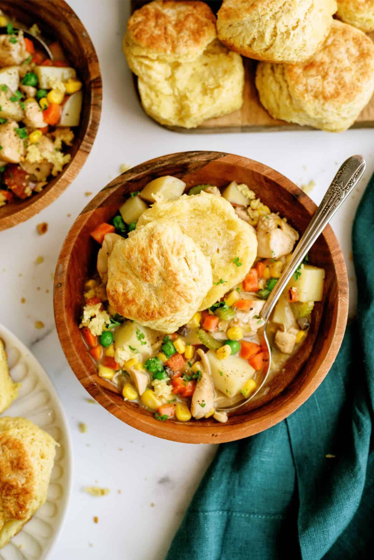 Slow Cooker Chicken Pot Pie Recipe