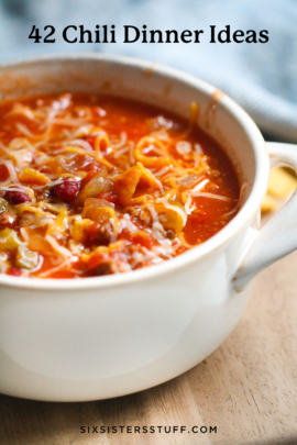 42 Chili Dinner Ideas for the whole family!