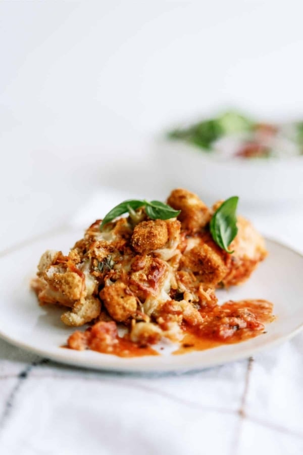 baked chicken paremesan casserole