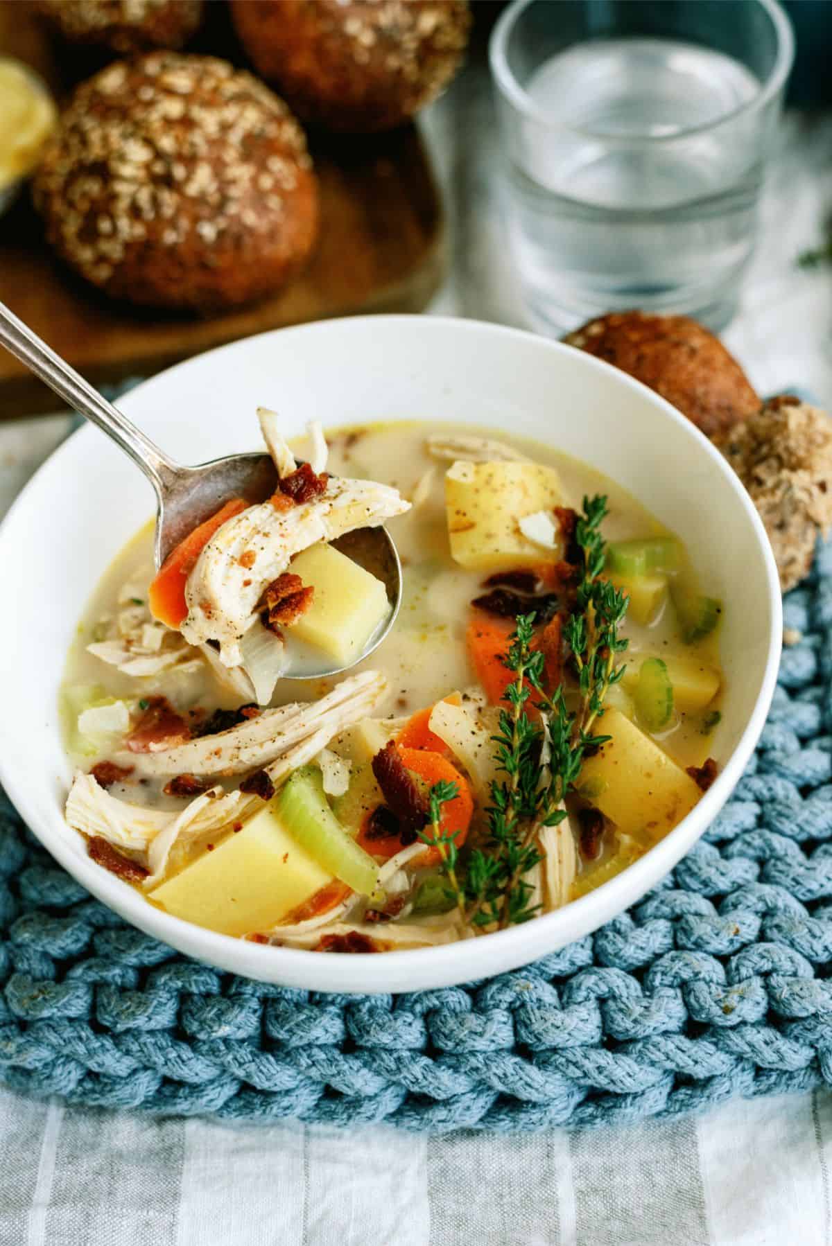 Creamy Chicken and Potato Soup