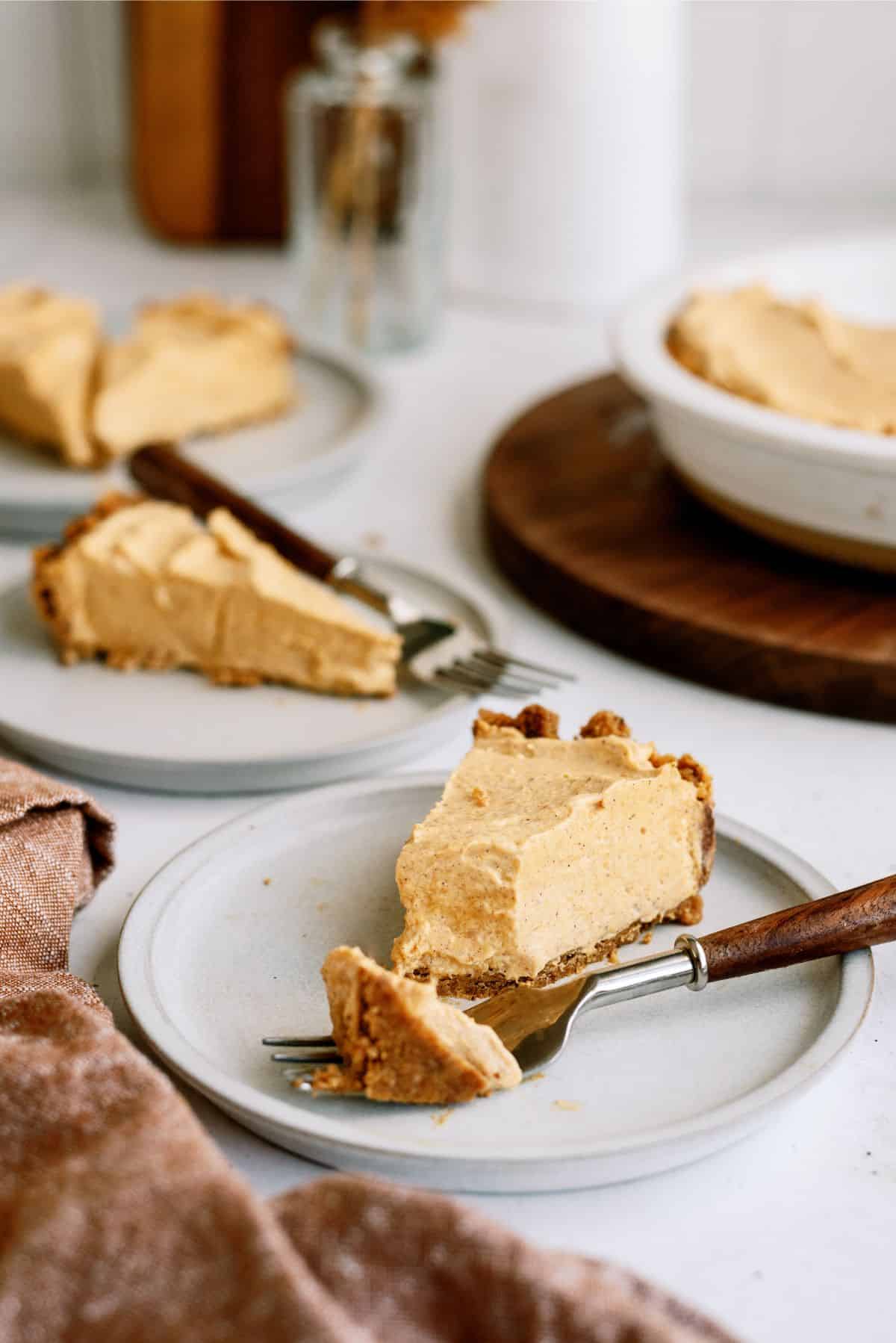 No Bake Pumpkin Pie