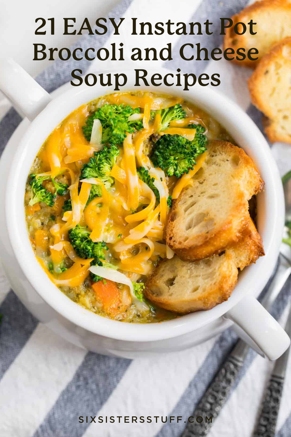 21 EASY Instant Pot Broccoli and Cheese Soup Recipes