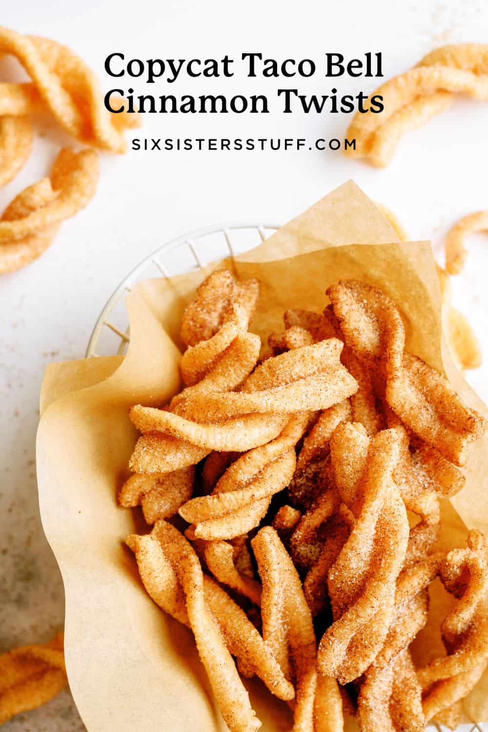 Copycat Taco Bell Cinnamon Twists Recipe