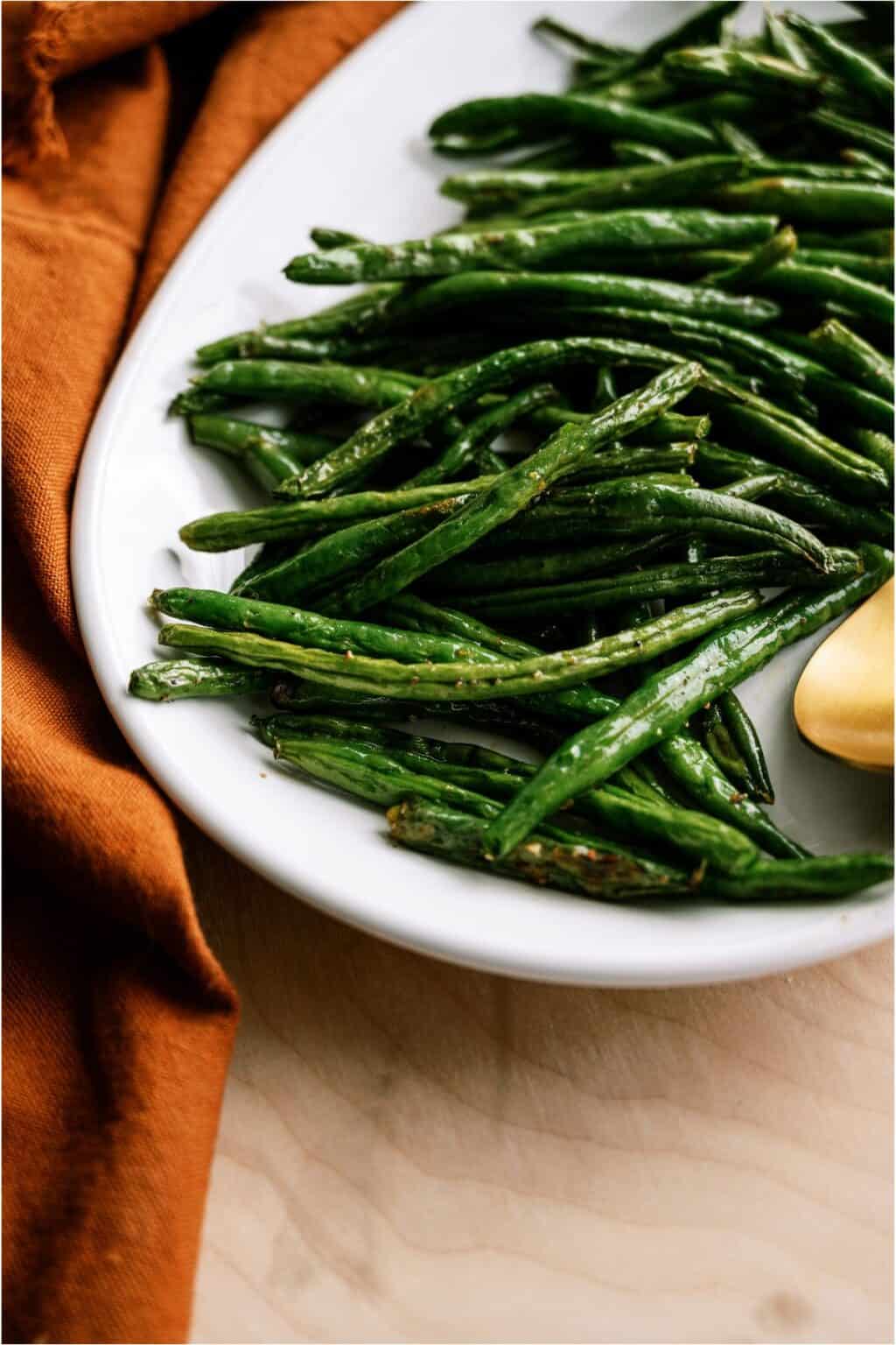 Oven Baked Green Beans Recipe