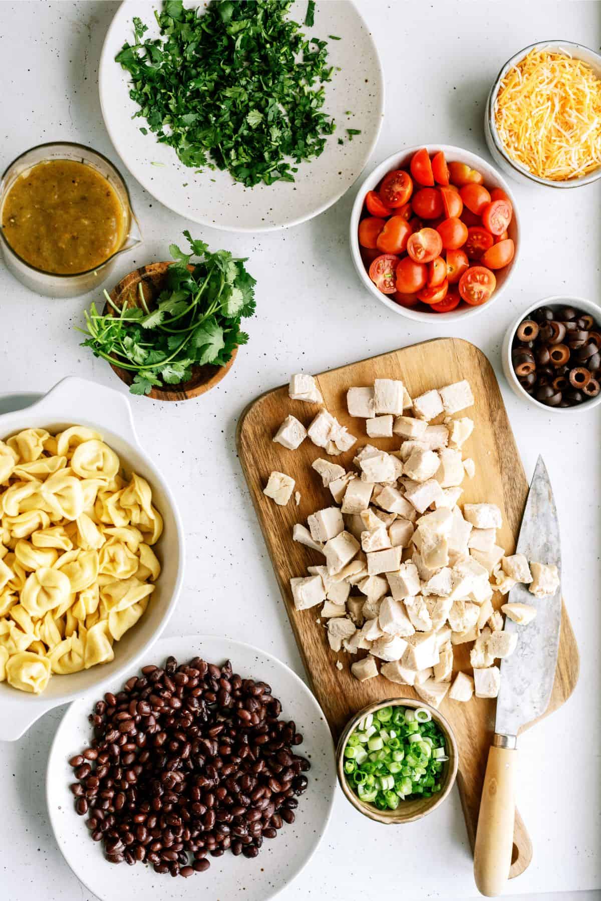 Ingredients for Turkey Mexican Casserole