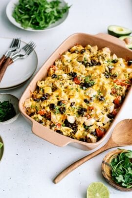 turkey mexican cassrole