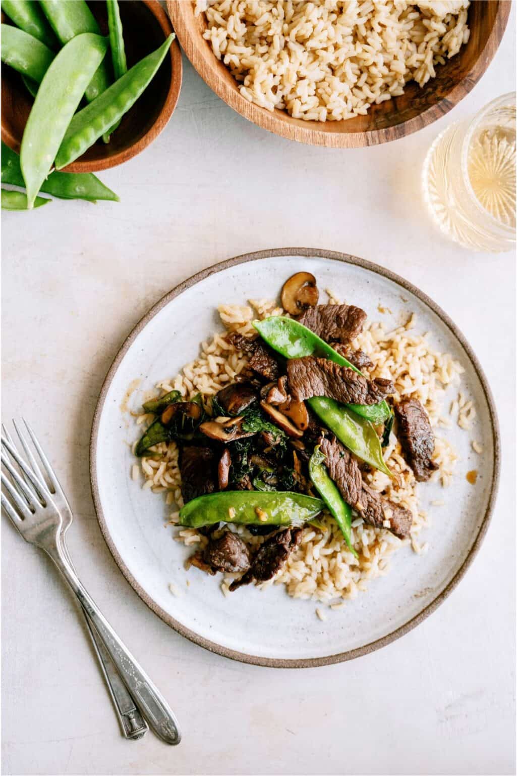 Asian Beef and Snow Peas Recipe