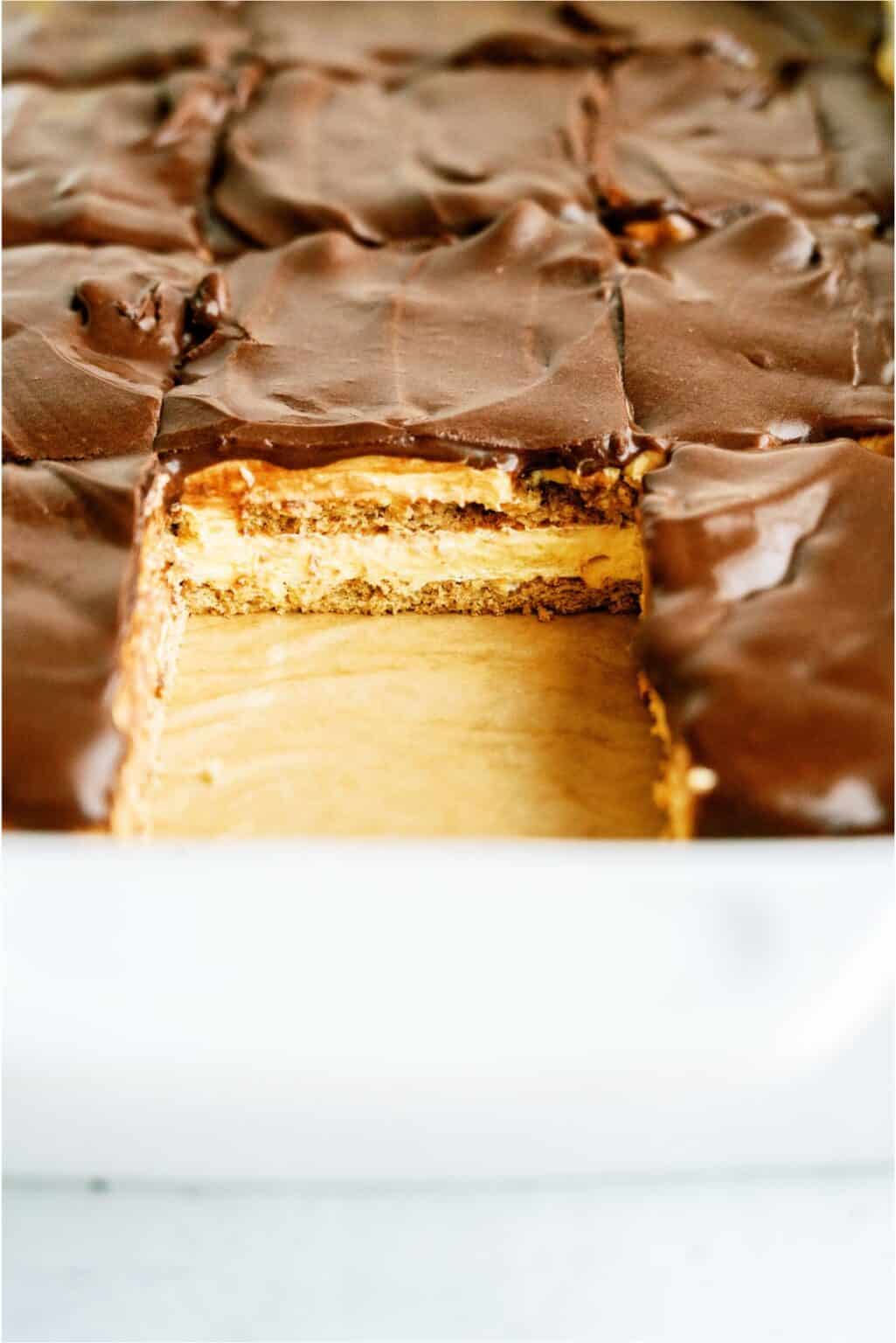 Eggnog Eclair Cake Recipe