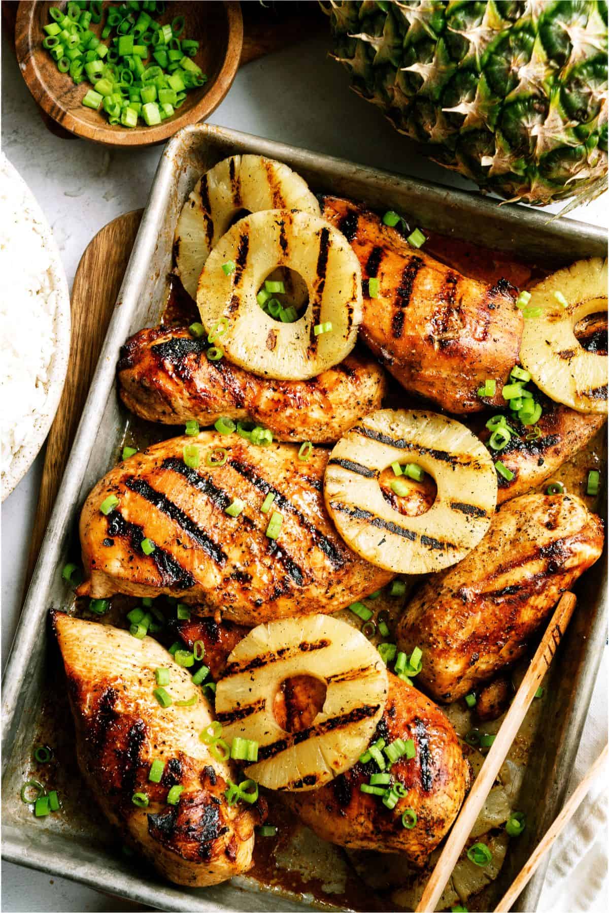 Pineapple Teriyaki Grilled Chicken