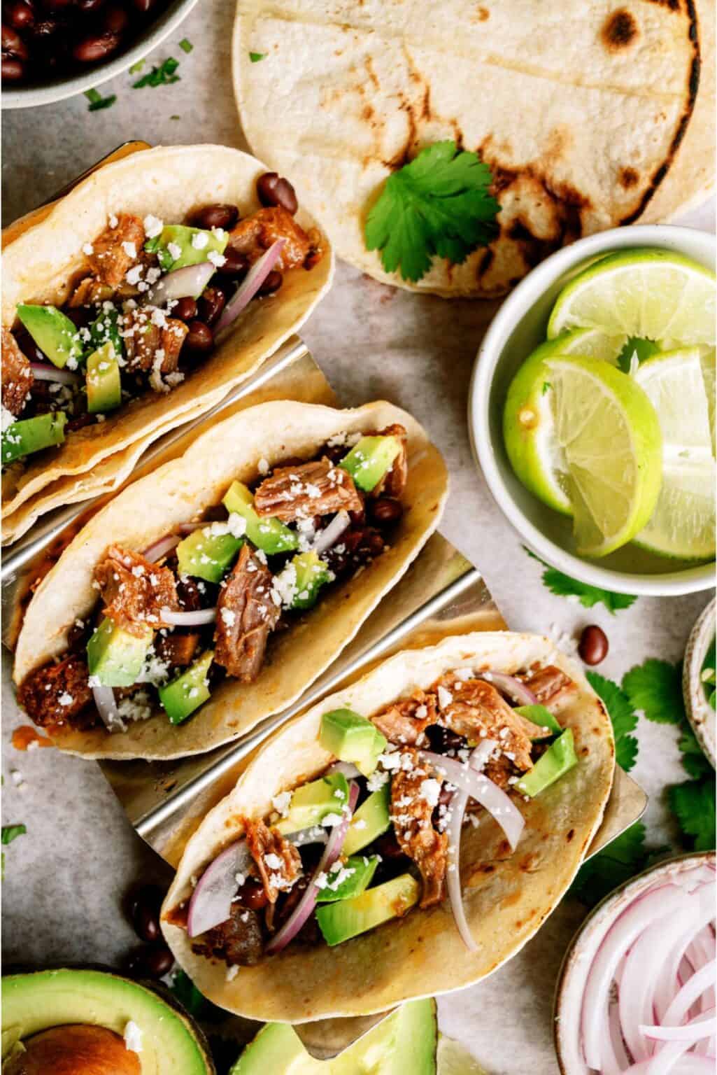 Instant Pot Honey Chipotle Pork Tacos Recipe Six Sisters' Stuff
