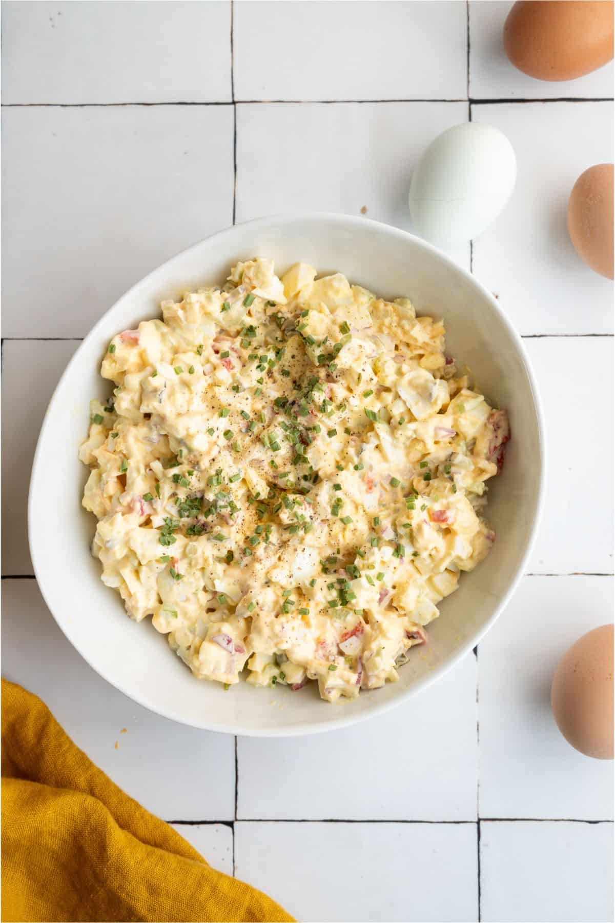 Loaded Egg Salad Recipe