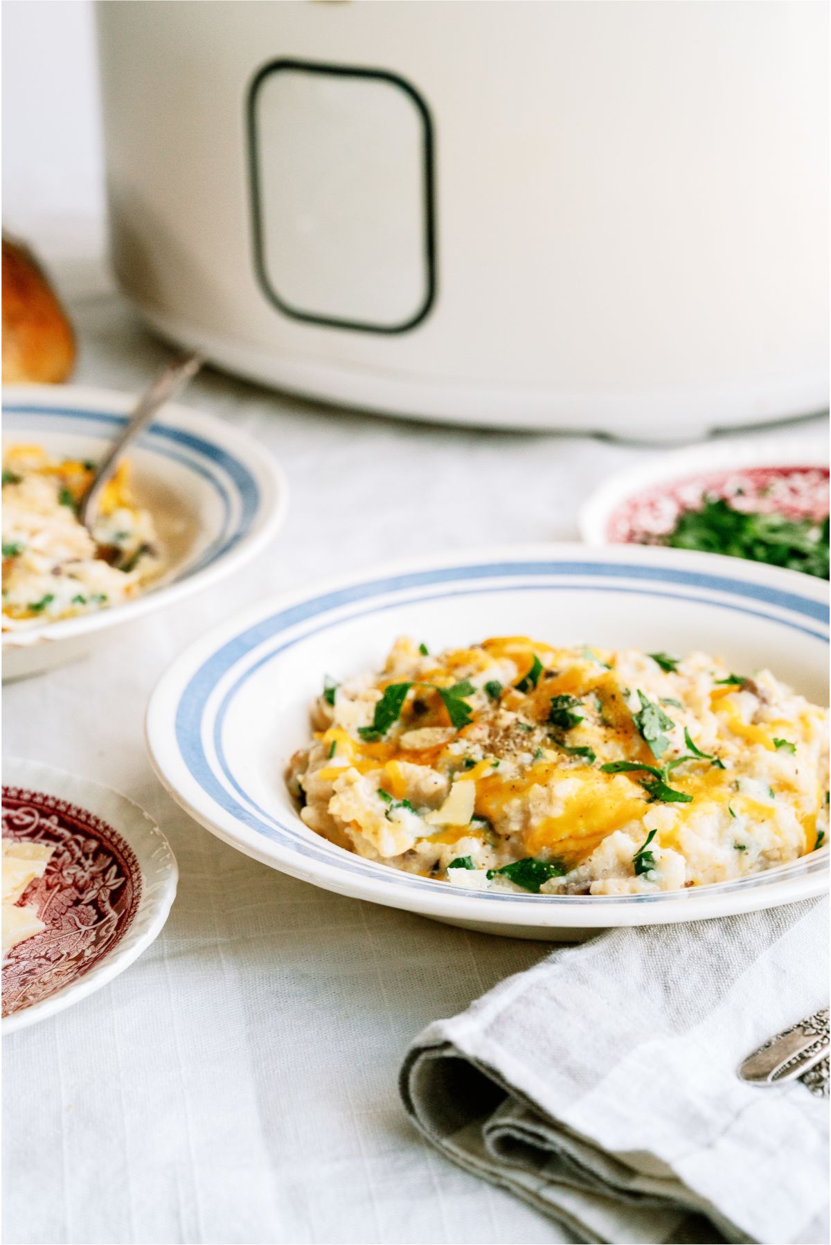 Slow Cooker Parmesan Chicken and Rice Recipe