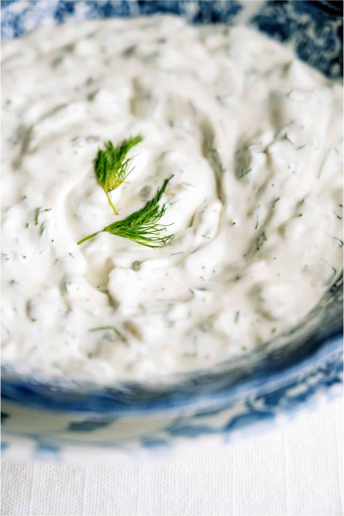 Close up of Tartar Sauce in a bowl
